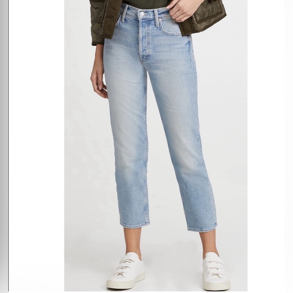 MOTHER crop jeans